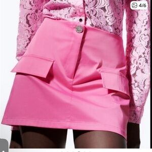 Zara Vibrant Pink Skirt